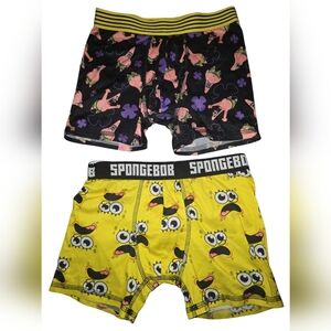 Square Net Graphics SpongeBob Squarepants | Bottoms | 4 Pair Of Boys Sponge Bob Square ...